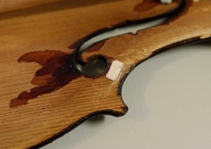 violin repair cleats