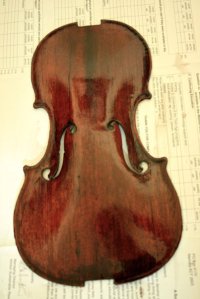 Violin top